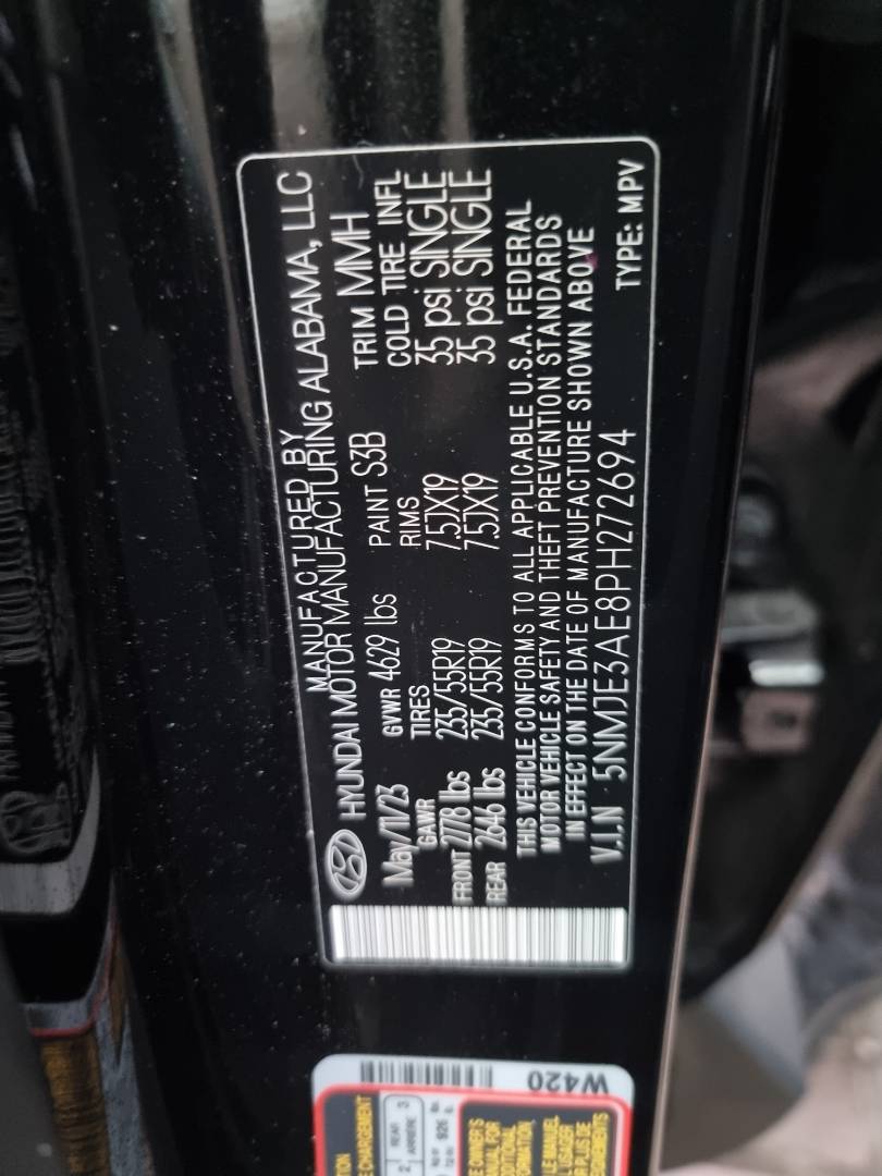 HYUNDAI TUCSON 2023 - Marhaba Auction Used Cars - Image 9