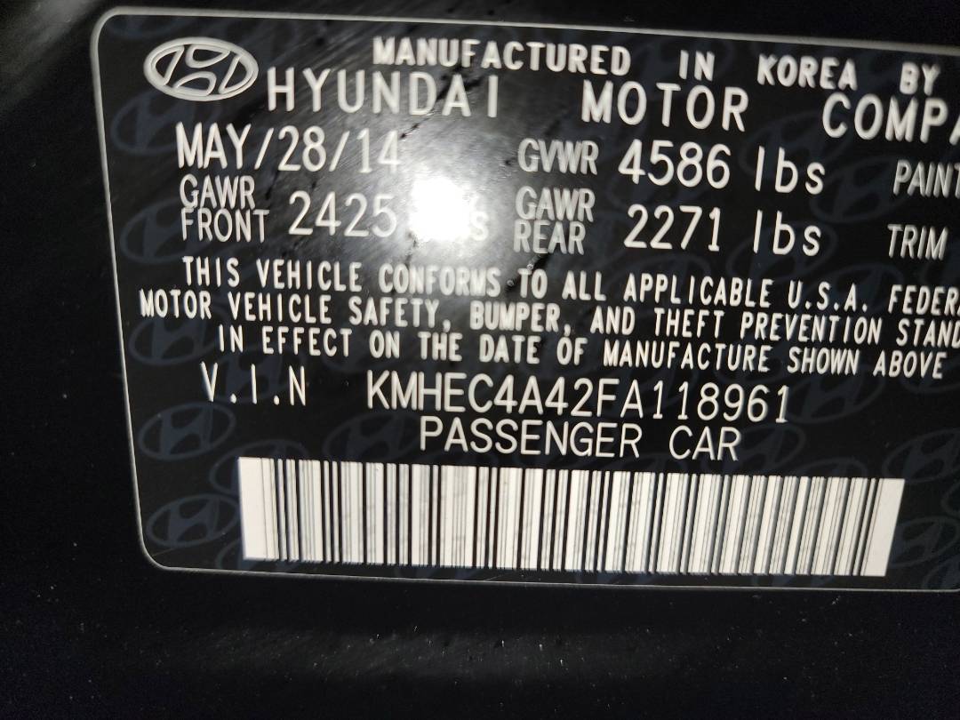 2015 HYUNDAI SONATA — 164150 Miles — Lot 74141633 - Marhaba Auctions Used Cars - Image 17