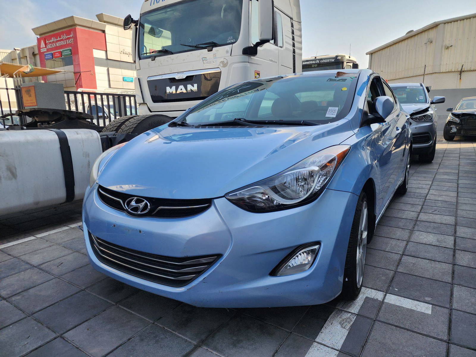 2013 HYUNDAI ELANTRA — 142559 Miles — Lot 3404957 — Al Quoz - Marhaba Auctions Used Cars - Image 5