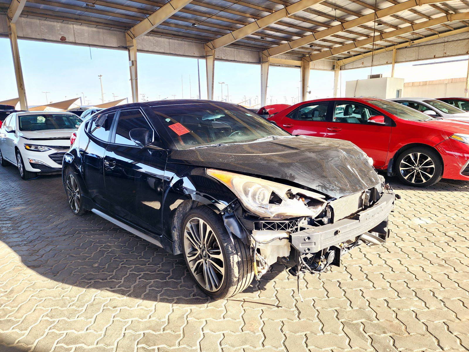 2016 HYUNDAI VELOSTER — 144405 Miles — Lot 642588 — Souq - Marhaba Auctions Used Cars - Image 4