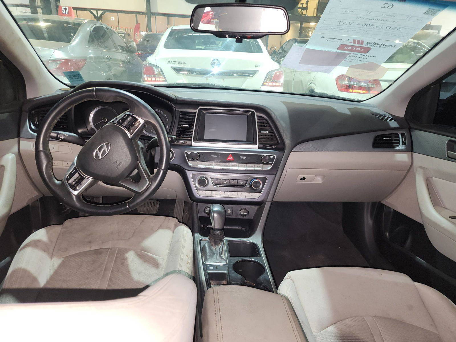 2018 HYUNDAI SONATA — 109162 Miles — Lot 41508520 — Al Quoz - Marhaba Auctions Used Cars - Image 8