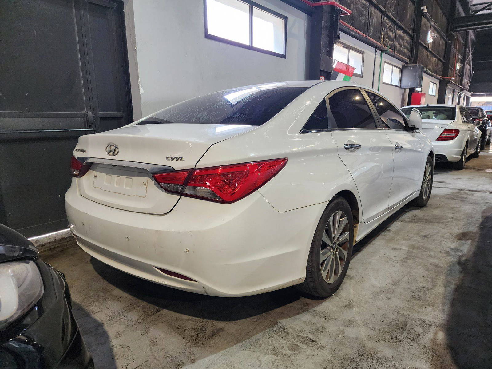 2014 HYUNDAI SONATA — 183657 KM — Lot 626536 — Al Quoz - Marhaba Auctions Used Cars - Image 4