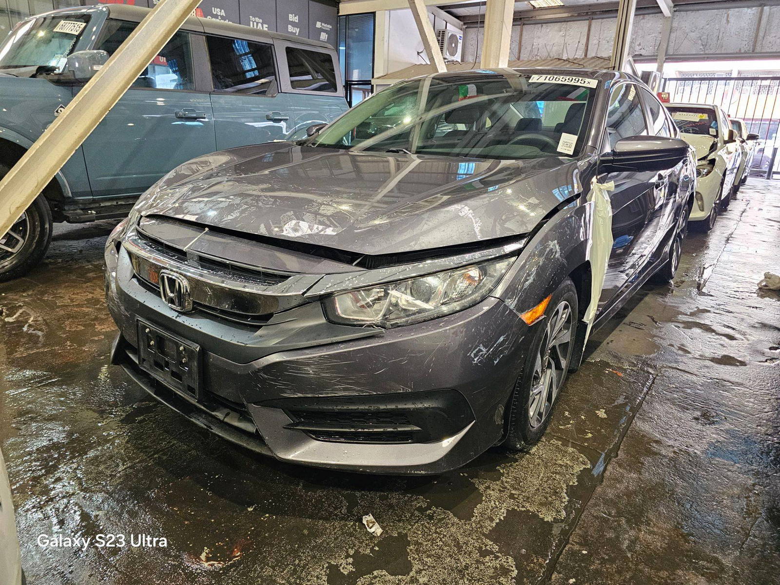 2016 HONDA CIVIC — 74471 KM — Lot 71065995 — Main - Marhaba Auctions Used Cars - Image 5