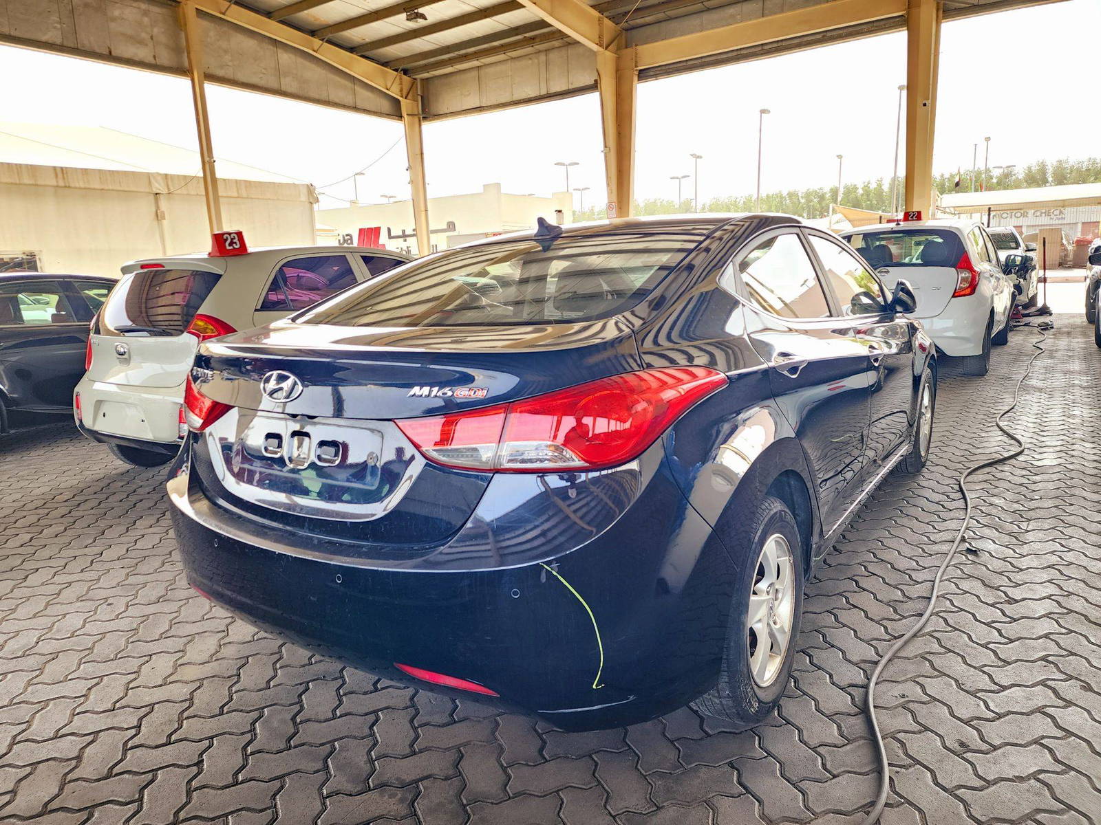 2011 HYUNDAI AVANTE — 164347 KM — Lot 72263 — Ind. 12 - Marhaba Auctions Used Cars - Image 3