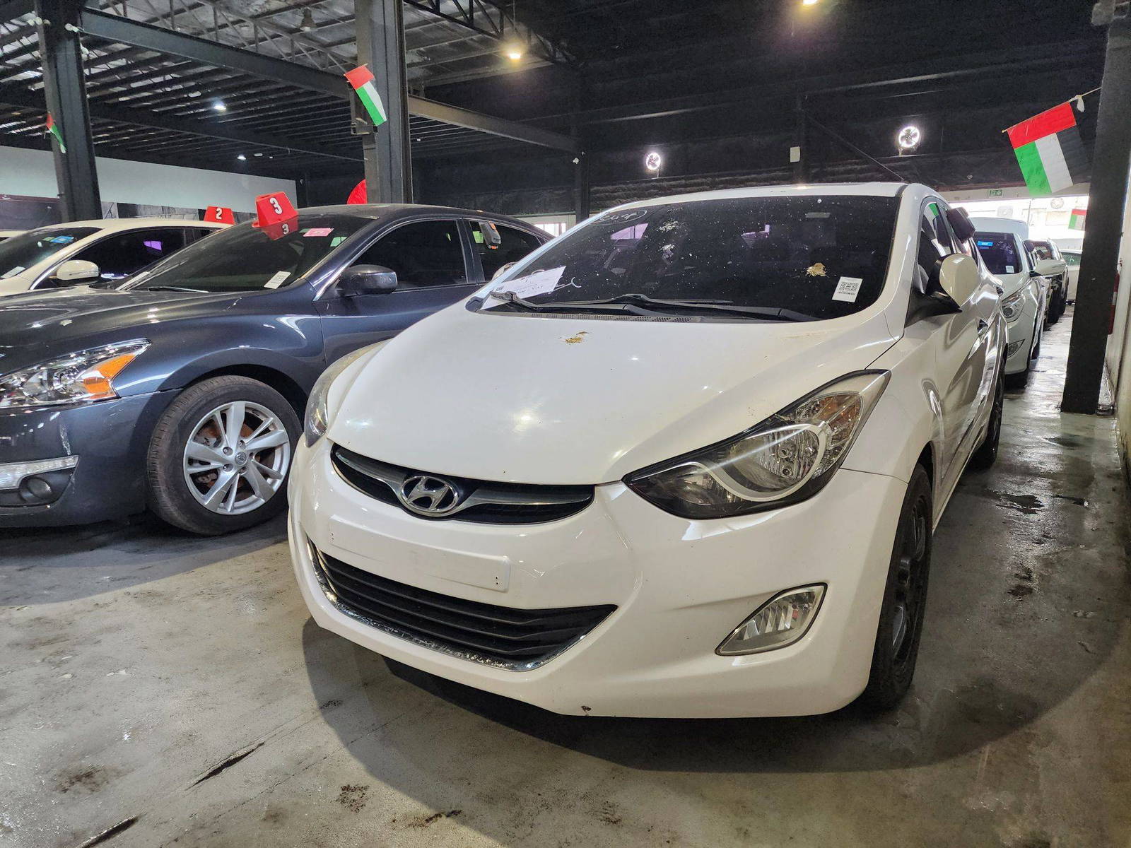 2012 HYUNDAI AVANTE — 259383 KM — Lot 390286 — Al Quoz - Marhaba Auctions Used Cars - Image 4