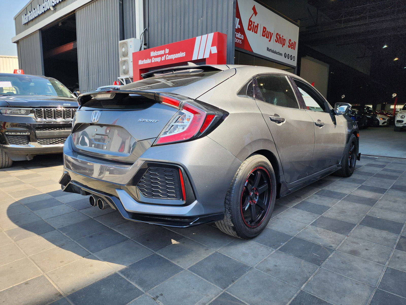 2019 HONDA CIVIC — 94333 KM — Lot 303761 — Main - Marhaba Auctions Used Cars - Image 5
