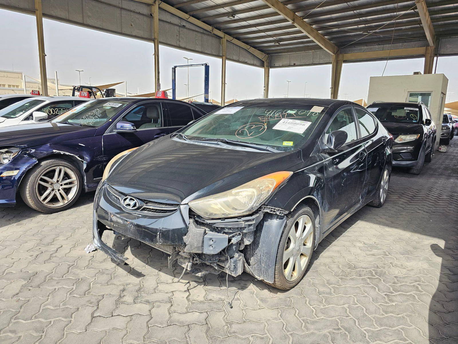 2013 HYUNDAI ELANTRA — 116899 Miles — Lot E4DU574977 — Souq - Marhaba Auctions Used Cars - Image 5