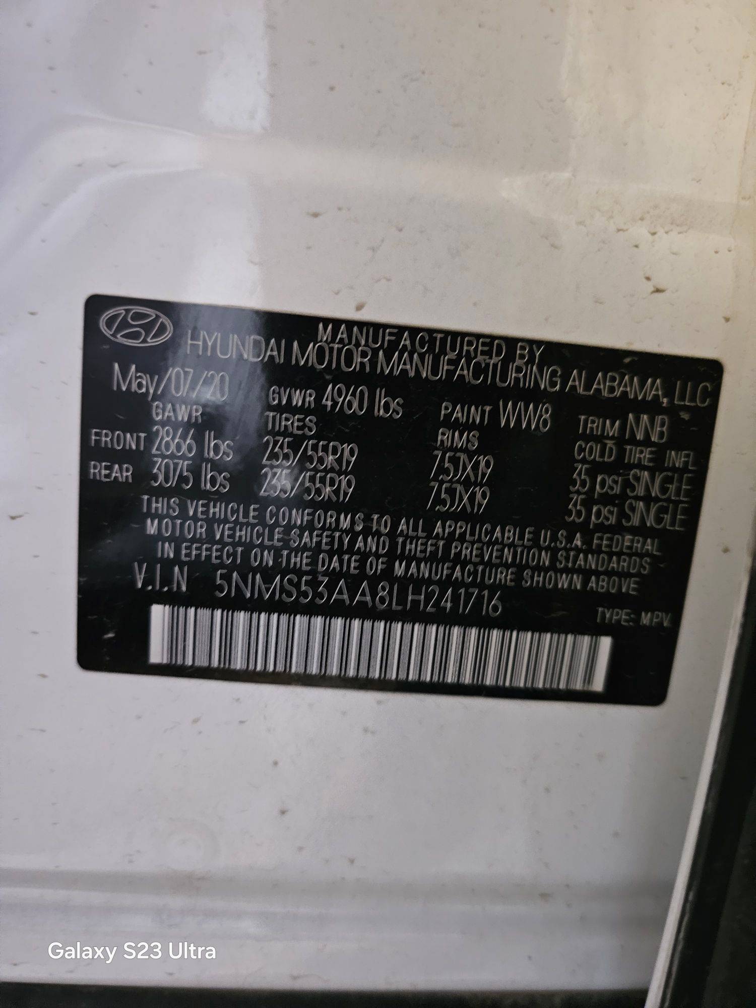 HYUNDAI SANTA FE 2020 - Marhaba Auction Used Cars - Image 11