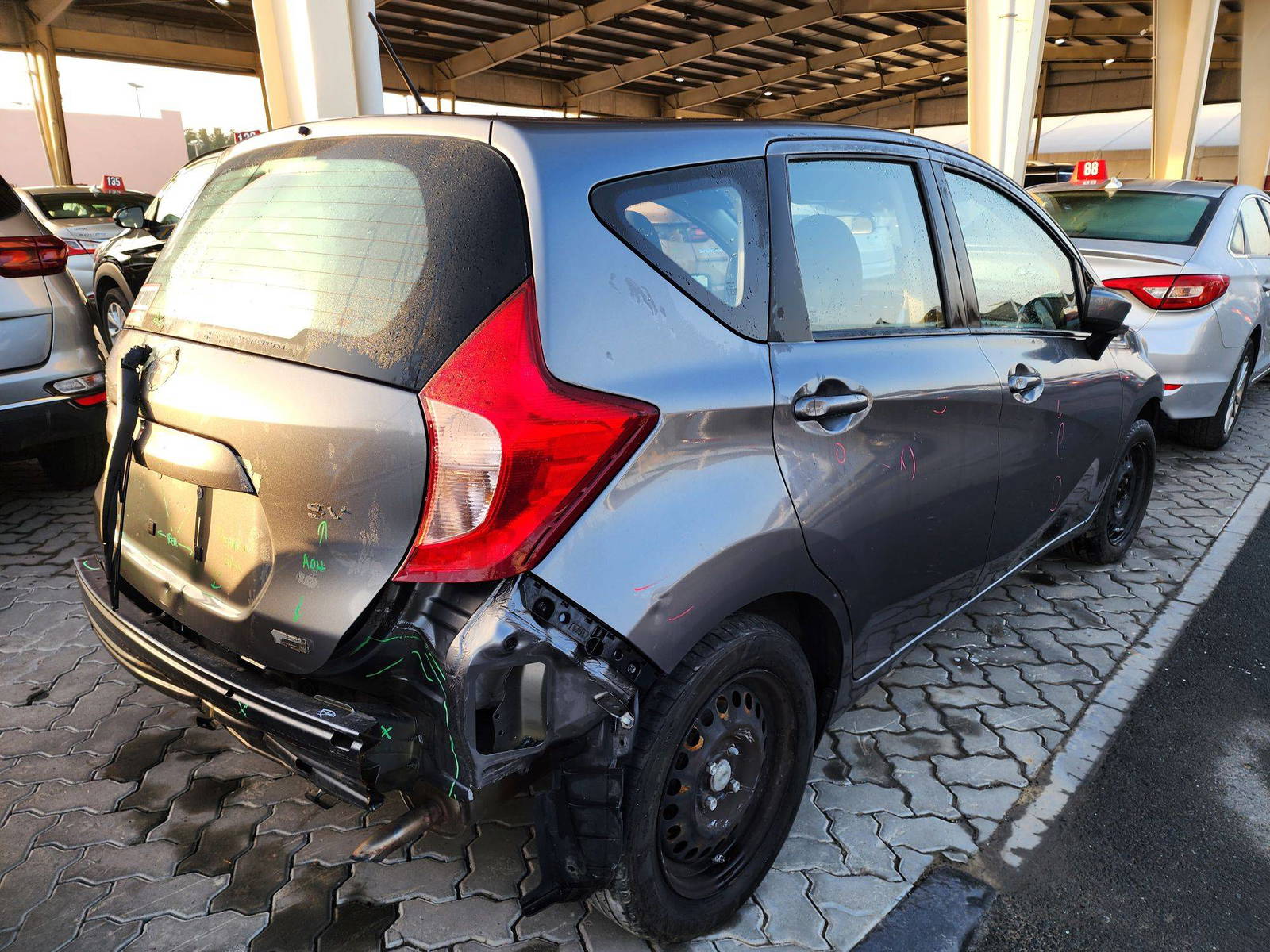 2016 NISSAN VERSA NOTE — 117932 Miles — Lot 38177951 - Marhaba Auctions Used Cars - Image 3