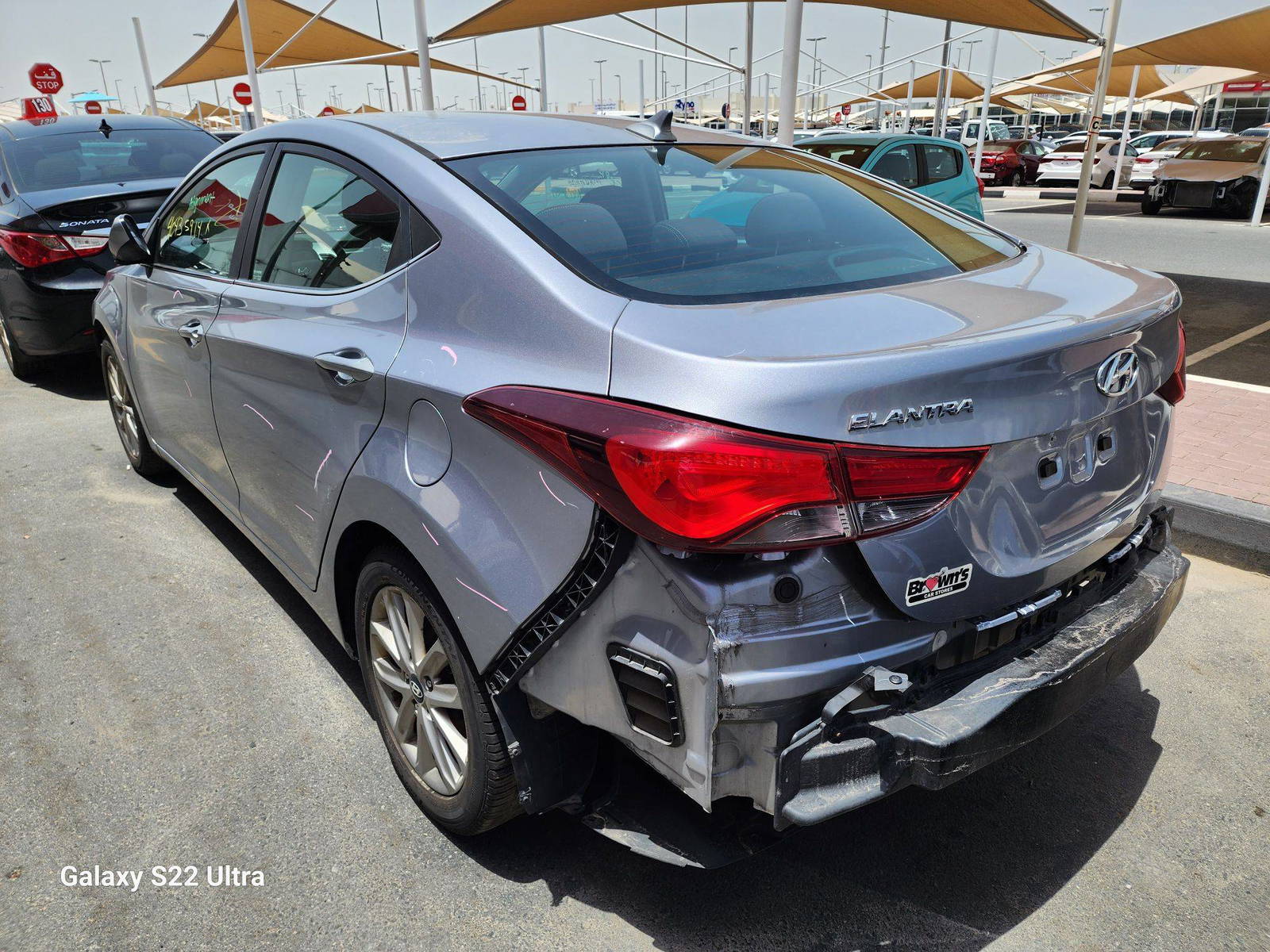 2015 HYUNDAI ELANTRA — 148639 Miles — Lot 40435914 - Marhaba Auctions Used Cars - Image 3