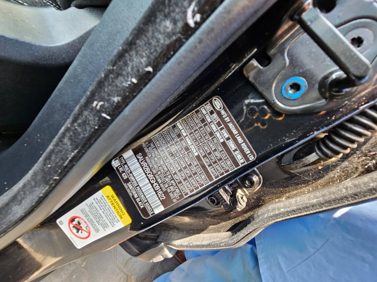 LAND ROVER RANGE ROVER EVOQUE 2016 - Marhaba Auction Used Cars - Image 10