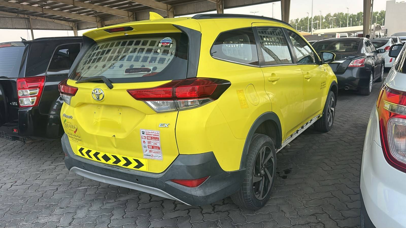 2019 TOYOTA RUSH — 168947 KM — Lot F3KK006473 — Souq - Marhaba Auctions Used Cars - Image 3