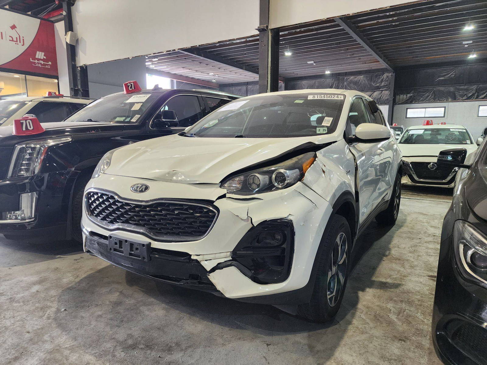 2020 KIA SPORTAGE — 124766 Miles — Lot 125487 — Al Quoz - Marhaba Auctions Used Cars - Image 4