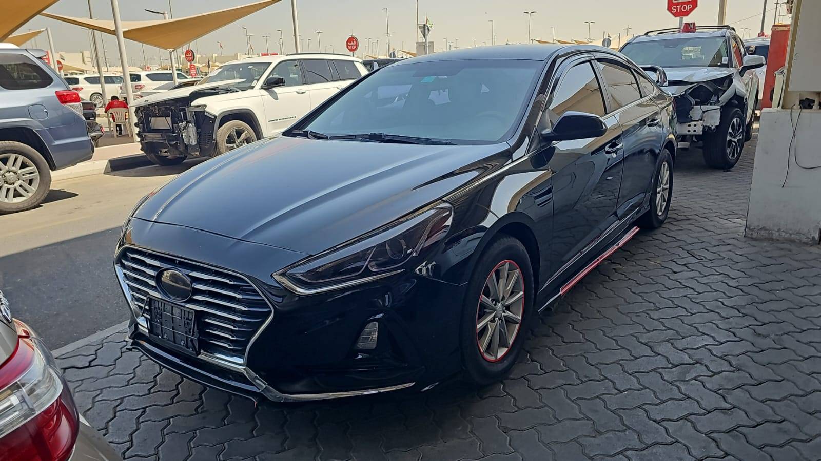 2018 HYUNDAI SONATA — 90118 Miles — Lot H699022 — Souq - Marhaba Auctions Used Cars - Image 3