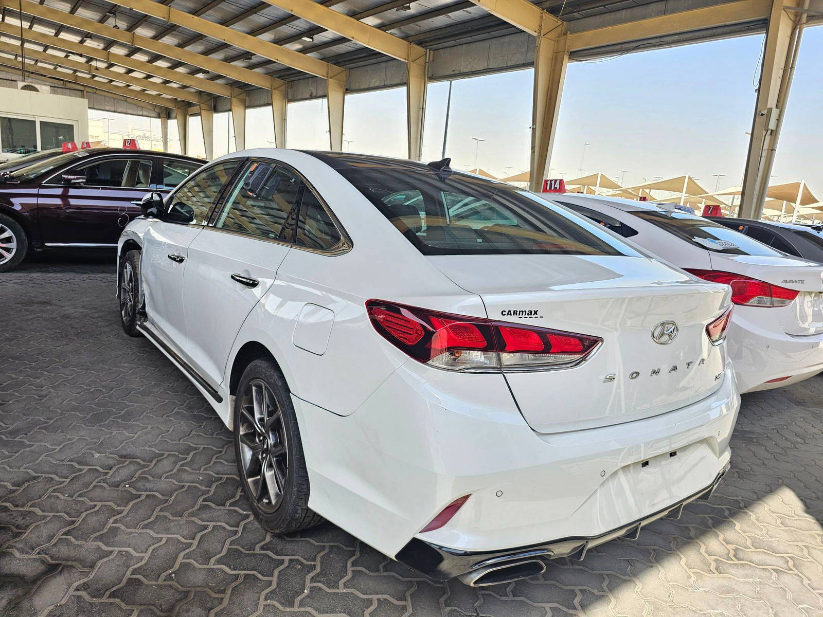 2018 HYUNDAI SONATA — 65988 Miles — Lot 43468465 — Main - Marhaba Auctions Used Cars - Image 4
