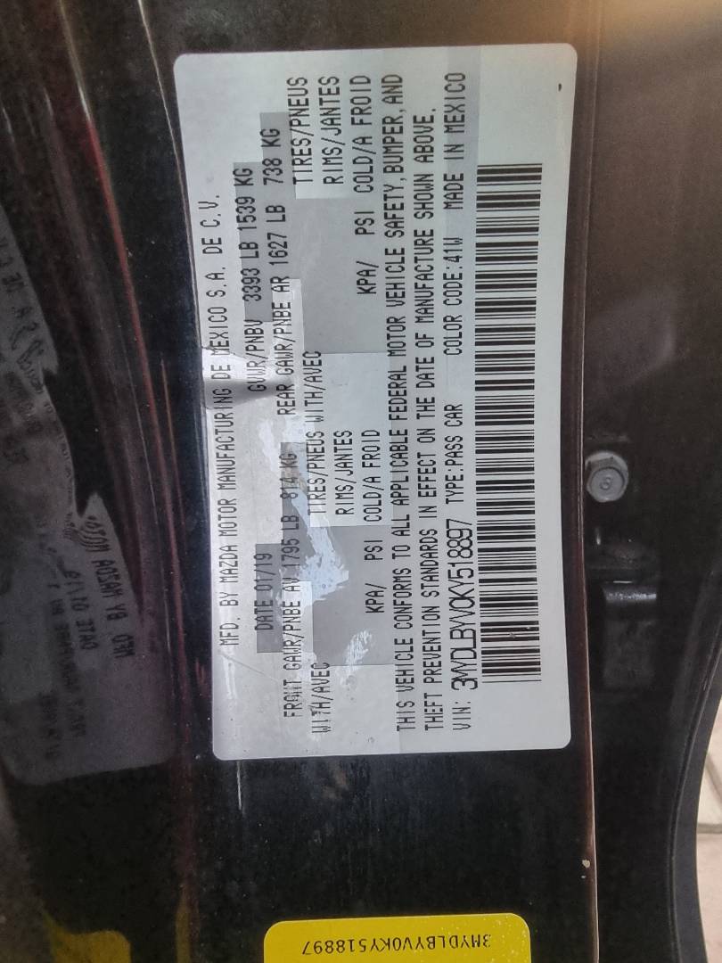 TOYOTA YARIS 2019 - Marhaba Auction Used Cars - Image 6