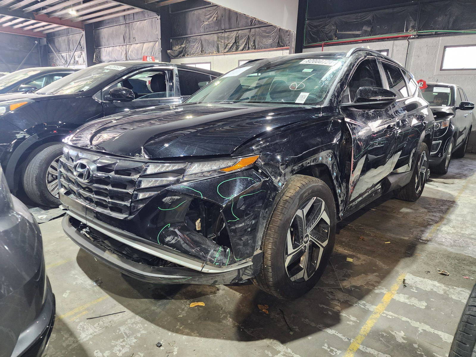 2024 HYUNDAI TUCSON — 43139 Miles — Lot 82000724 — Al Surrah - Marhaba Auctions Used Cars - Image 3