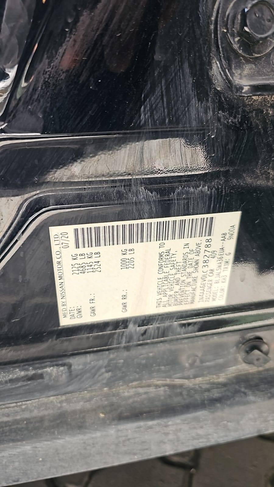 NISSAN MAXIMA 2020 - Marhaba Auction Used Cars - Image 3