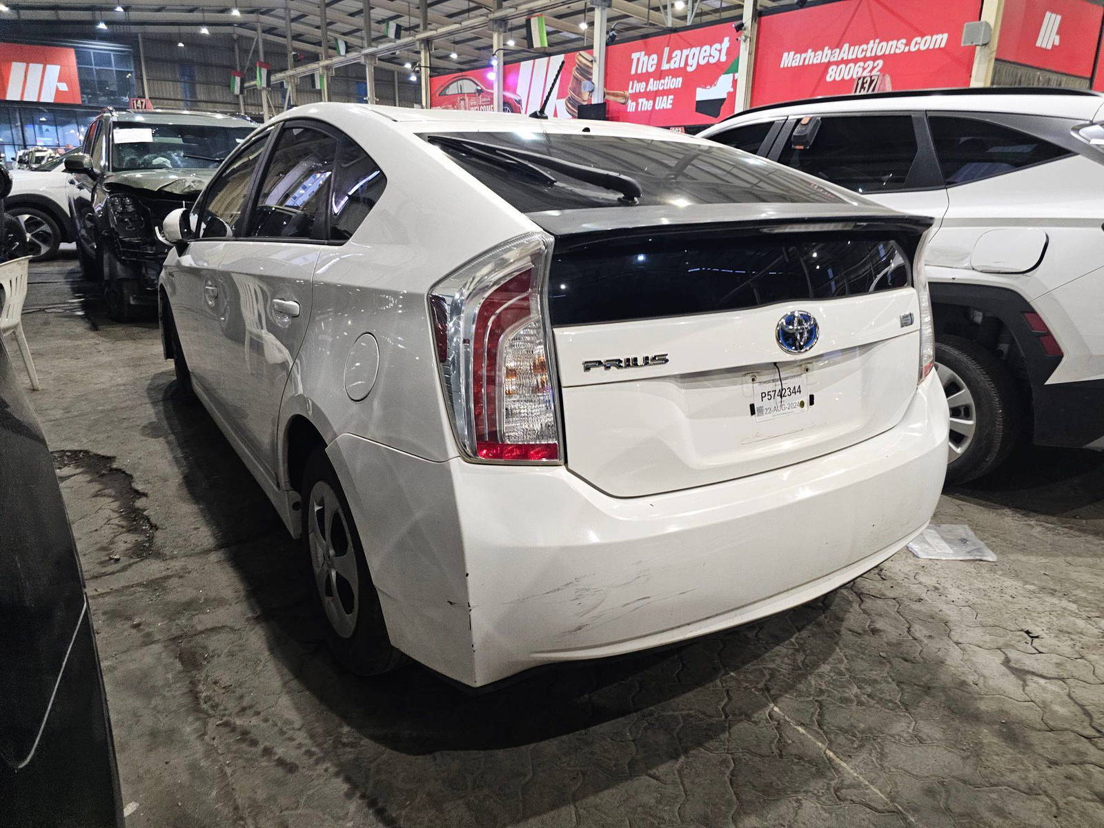 2012 TOYOTA PRIUS — 257238 Miles — Lot 44085205 — Main - Marhaba Auctions Used Cars - Image 5