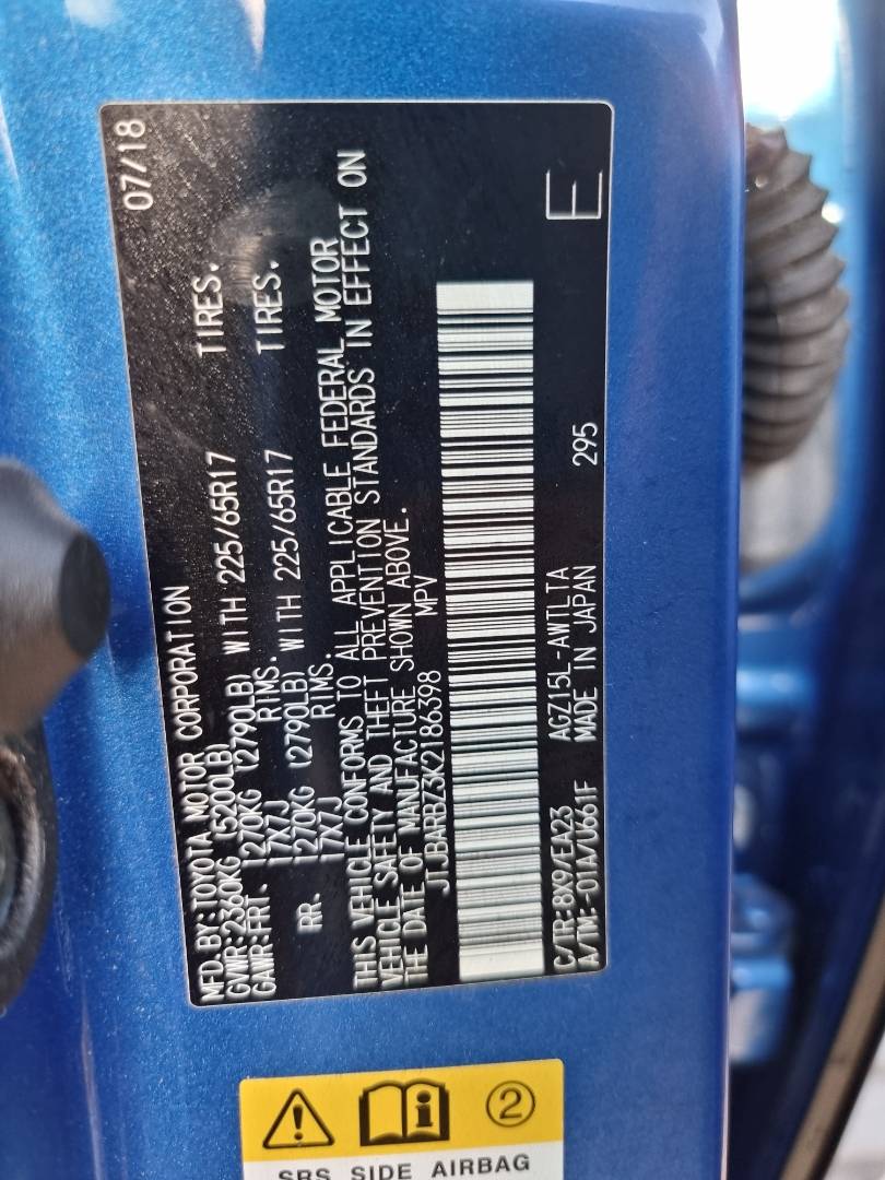 2019 LEXUS NX 300 — 62656 Miles — Lot K2186398 — Ind. 12 - Marhaba Auctions Used Cars - Image 10