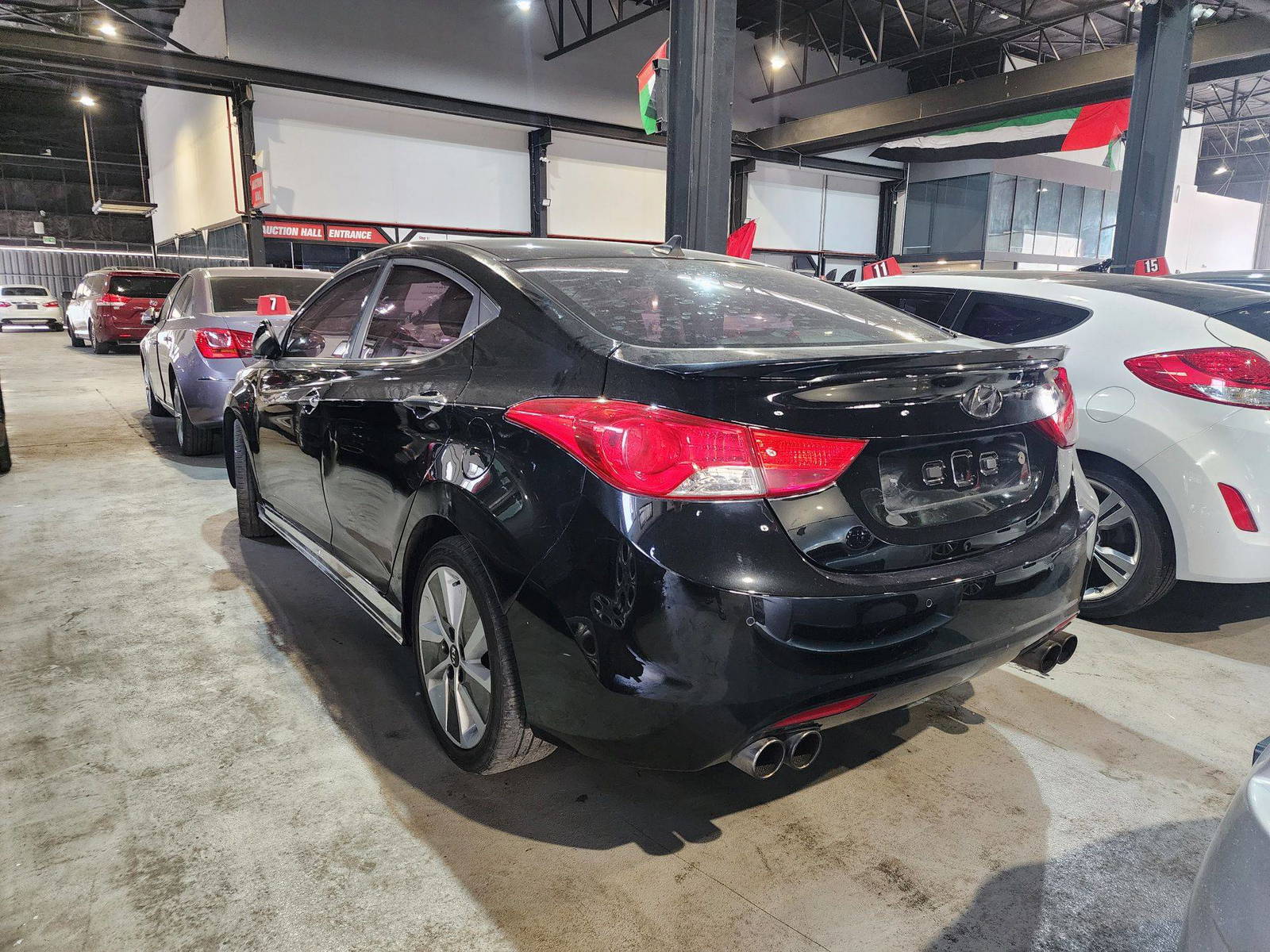 2012 HYUNDAI AVANTE — 243297 KM — Lot 501008 — Al Quoz - Marhaba Auctions Used Cars - Image 5