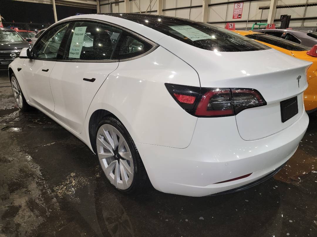 2022 TESLA MODEL 3 — 55000 Miles — Lot F188665 - Marhaba Auctions Used Cars - Image 3