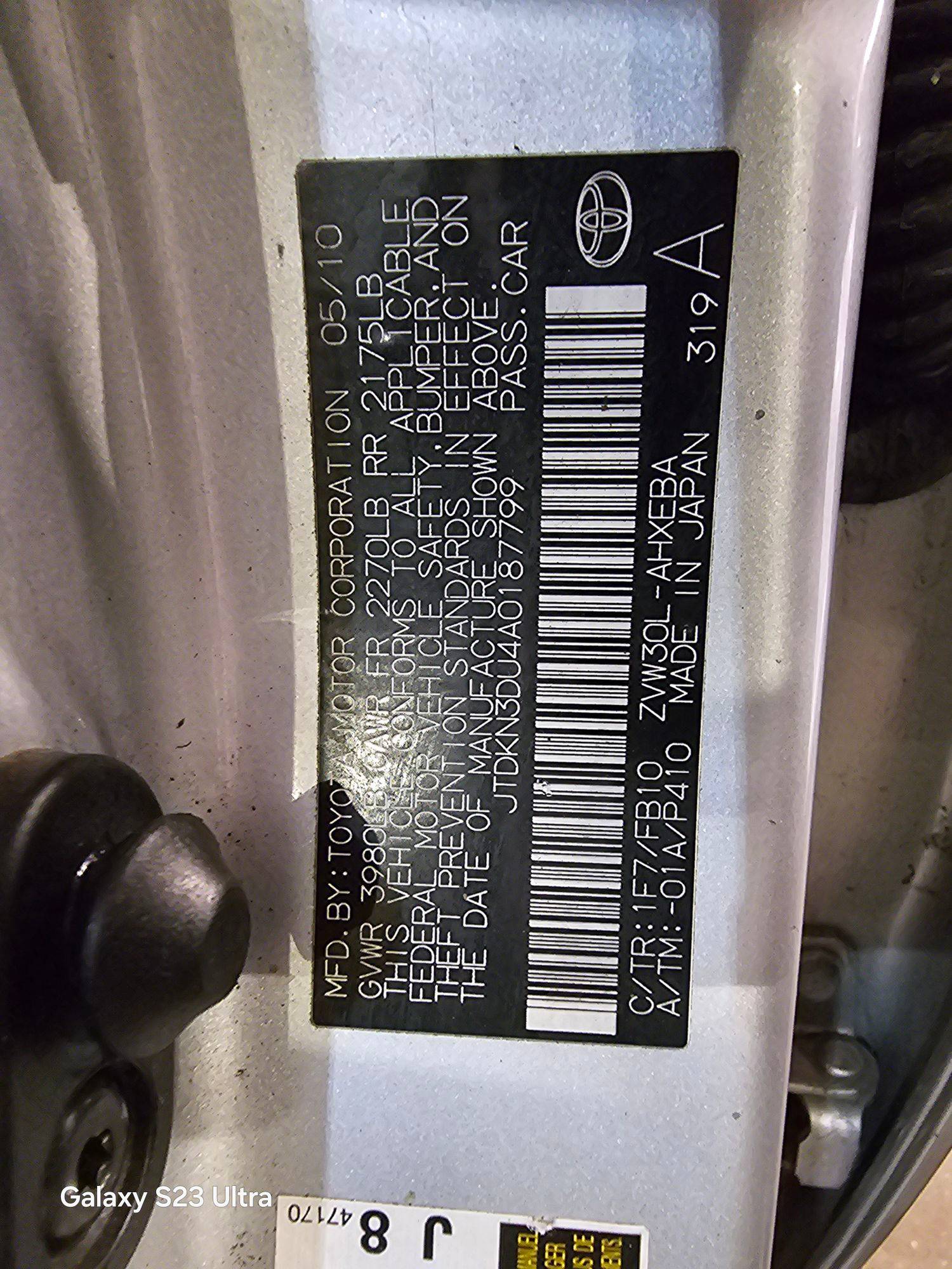 TOYOTA PRIUS 2010 - Marhaba Auction Used Cars - Image 10