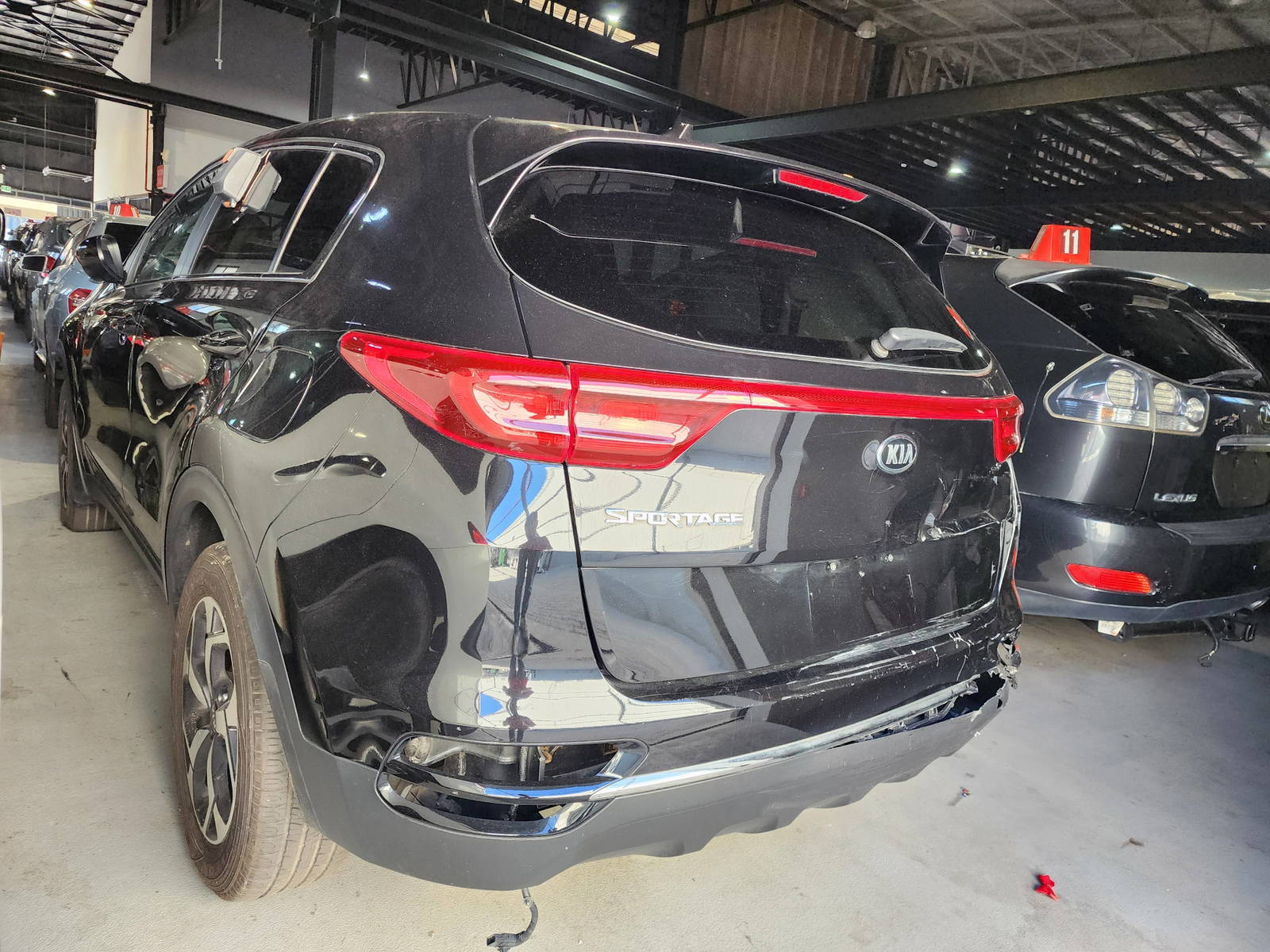 2020 KIA SPORTAGE — 108393 Miles — Lot 47604 — Al Quoz - Marhaba Auctions Used Cars - Image 3