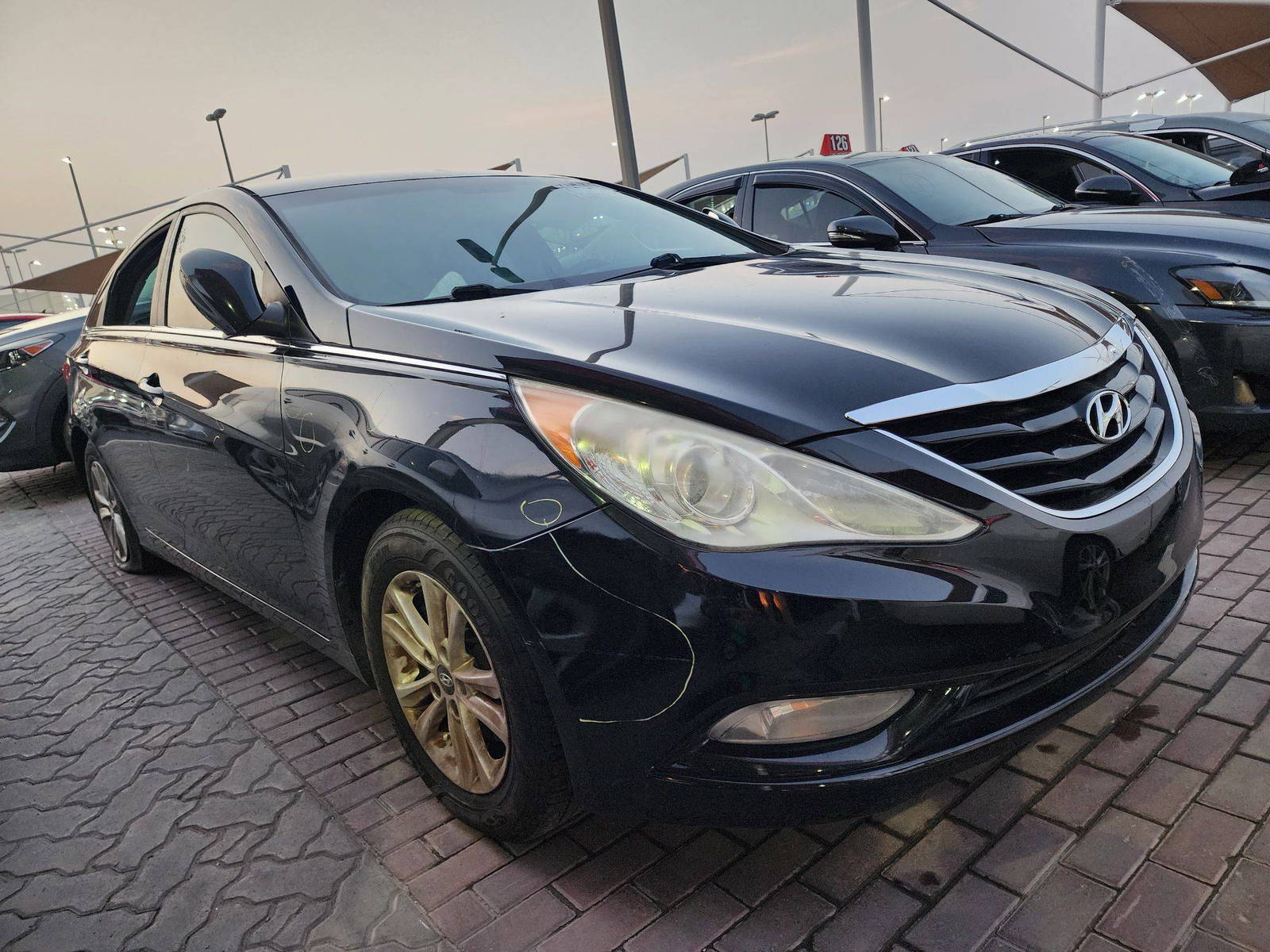 2013 HYUNDAI SONATA — 153873 Miles — Lot 66010 — Souq - Marhaba Auctions Used Cars - Image 4