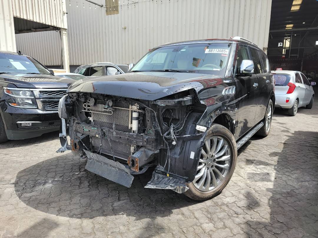 2016 INFINITI QX80 — 173766 Miles — Lot 124490 — Main - Marhaba Auctions Used Cars - Image 5