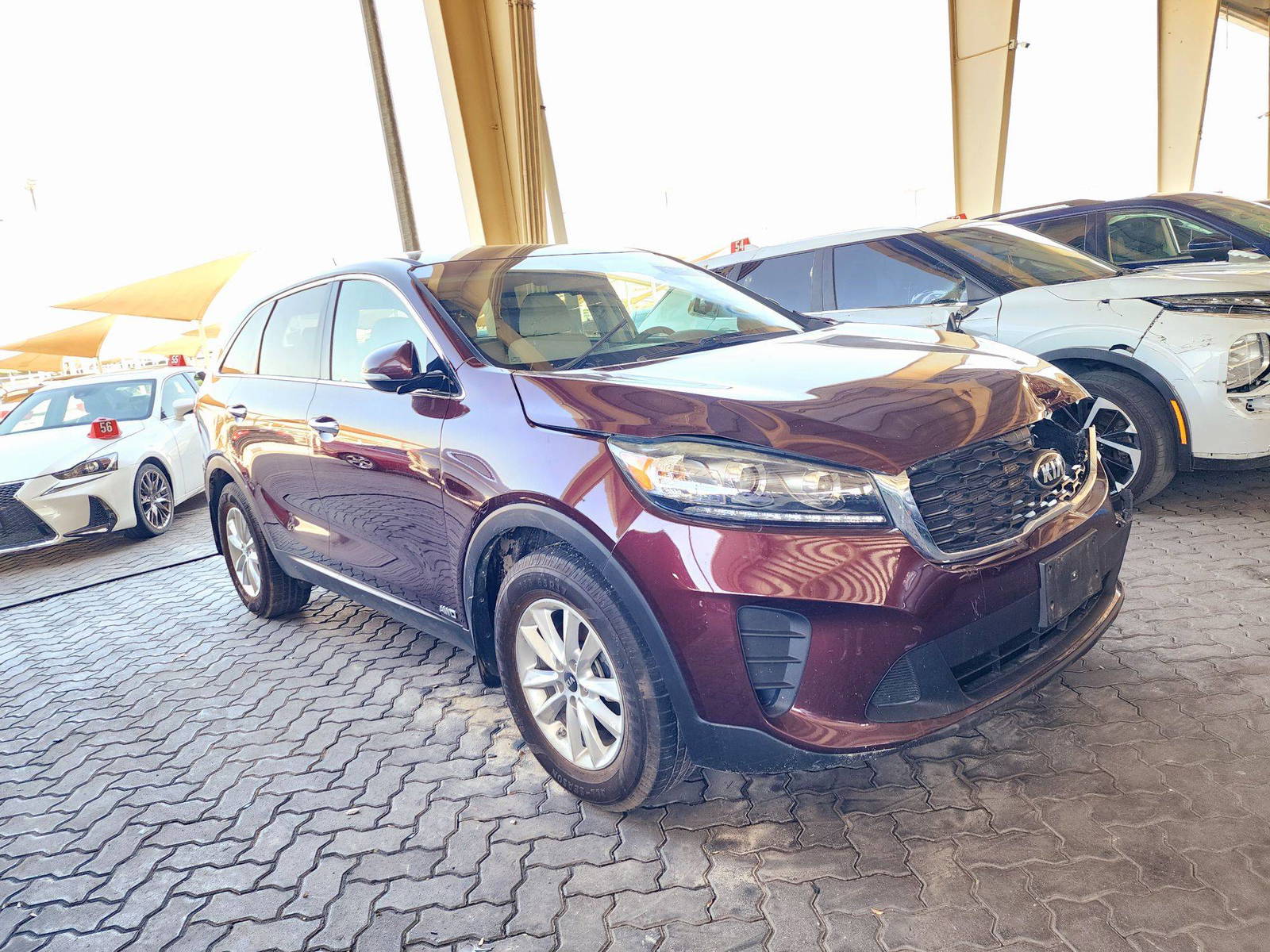 2019 KIA SORENTO — 115552 Miles — Lot KG507430 — Souq - Marhaba Auctions Used Cars - Image 4
