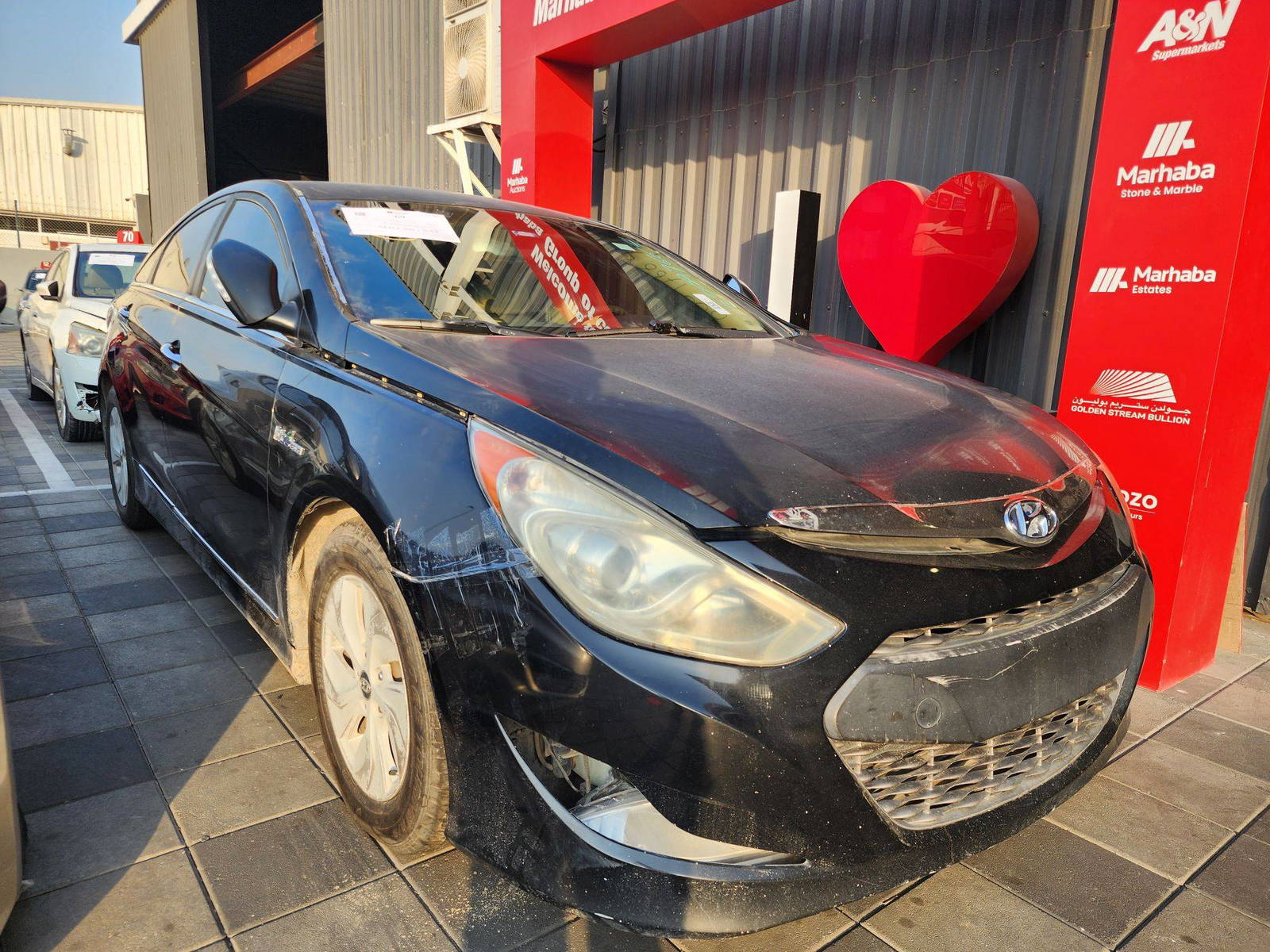 2013 HYUNDAI SONATA — 152406 Miles — Lot 71224 — Al Quoz - Marhaba Auctions Used Cars - Image 4