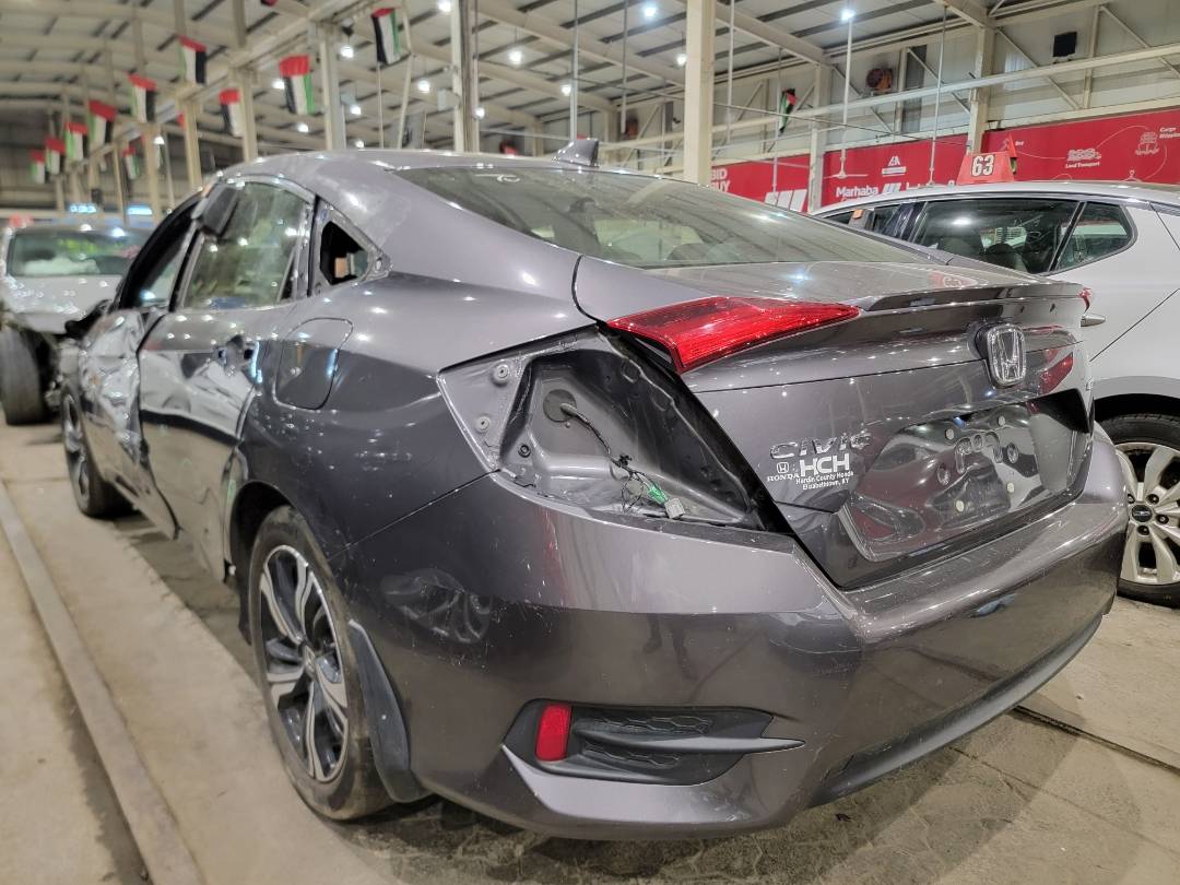 2018 HONDA CIVIC — 93094 Miles — Lot X008017 - Marhaba Auctions Used Cars - Image 3