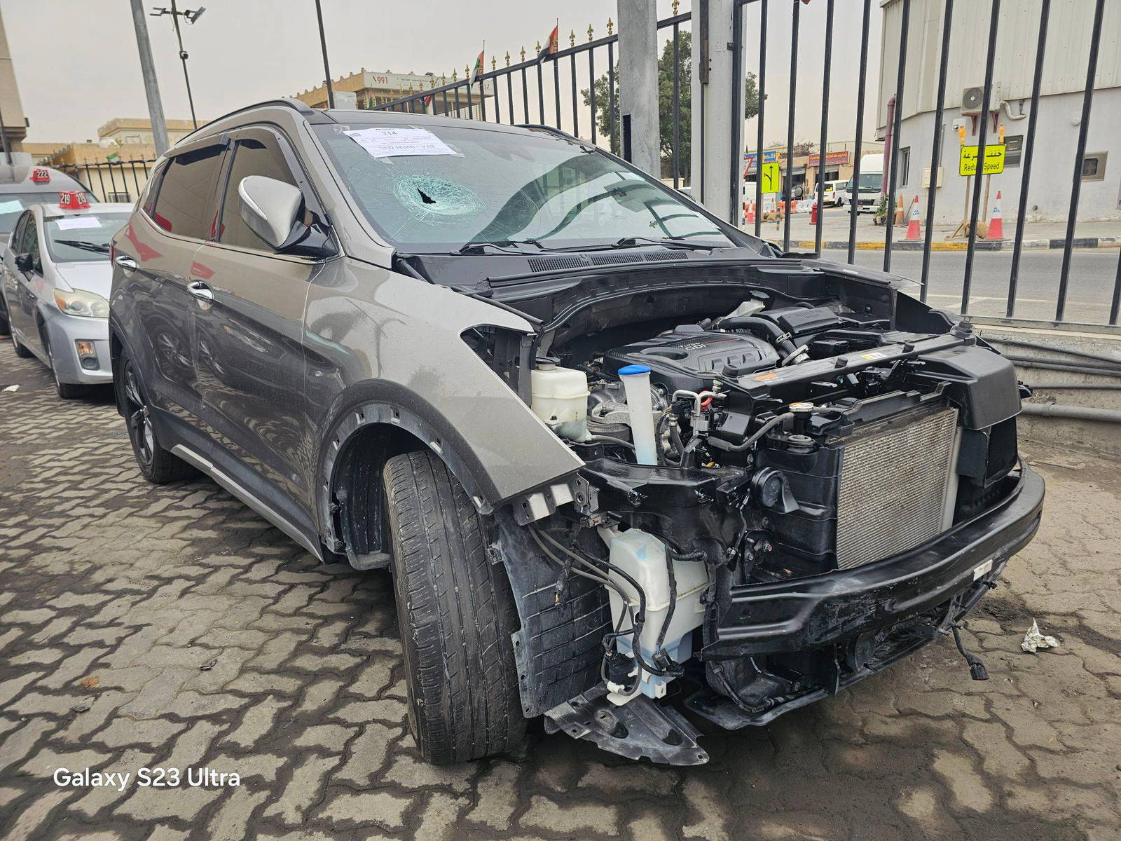 HYUNDAI SANTA FE SPORT 2017 - Marhaba Auction Used Cars - Image 4