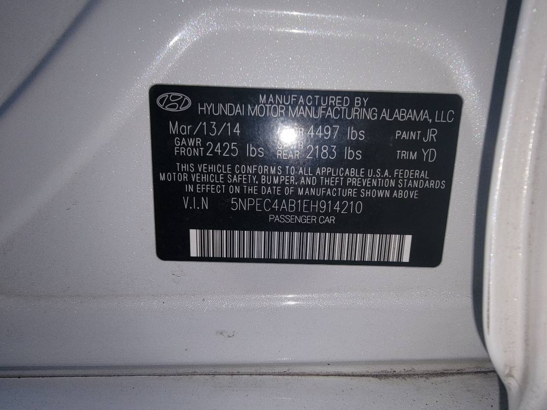 2014 HYUNDAI SONATA — 199942 Miles — Lot 76338583 - Marhaba Auctions Used Cars - Image 10