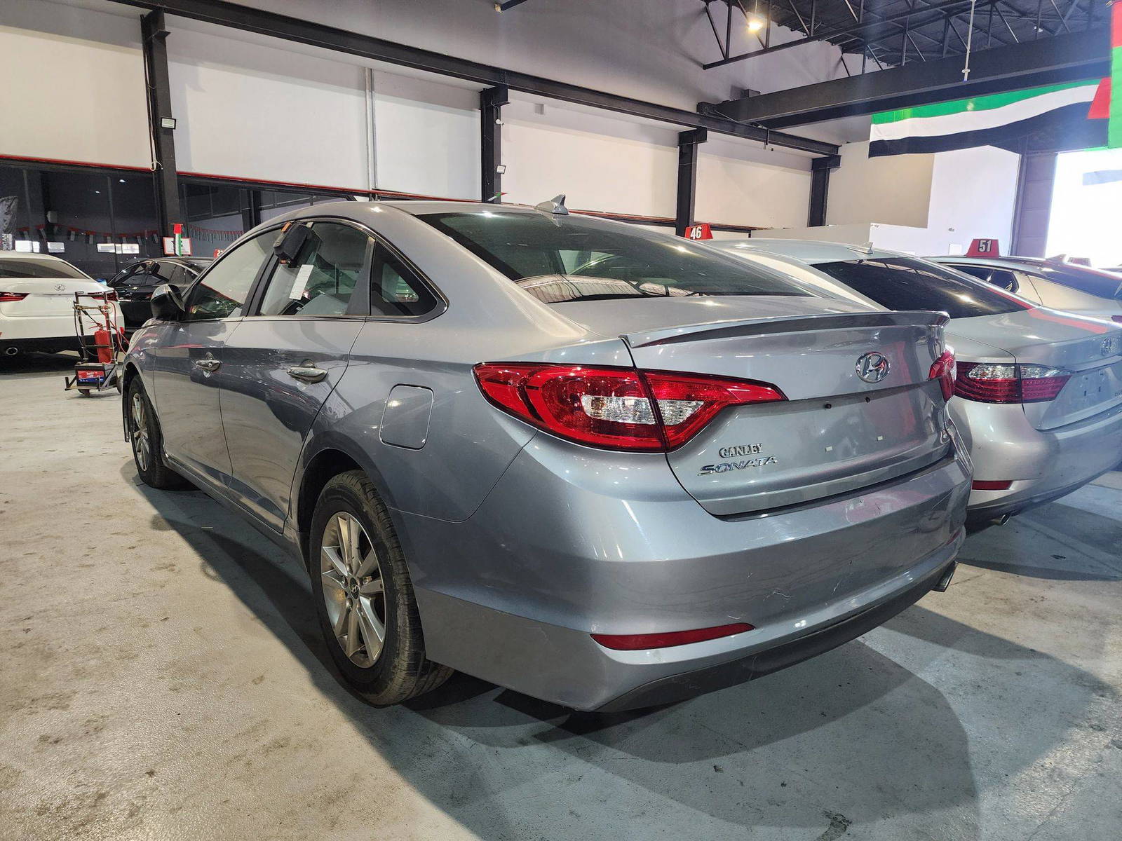 2017 HYUNDAI SONATA — 136208 Miles — Lot 35358 — Al Quoz - Marhaba Auctions Used Cars - Image 3