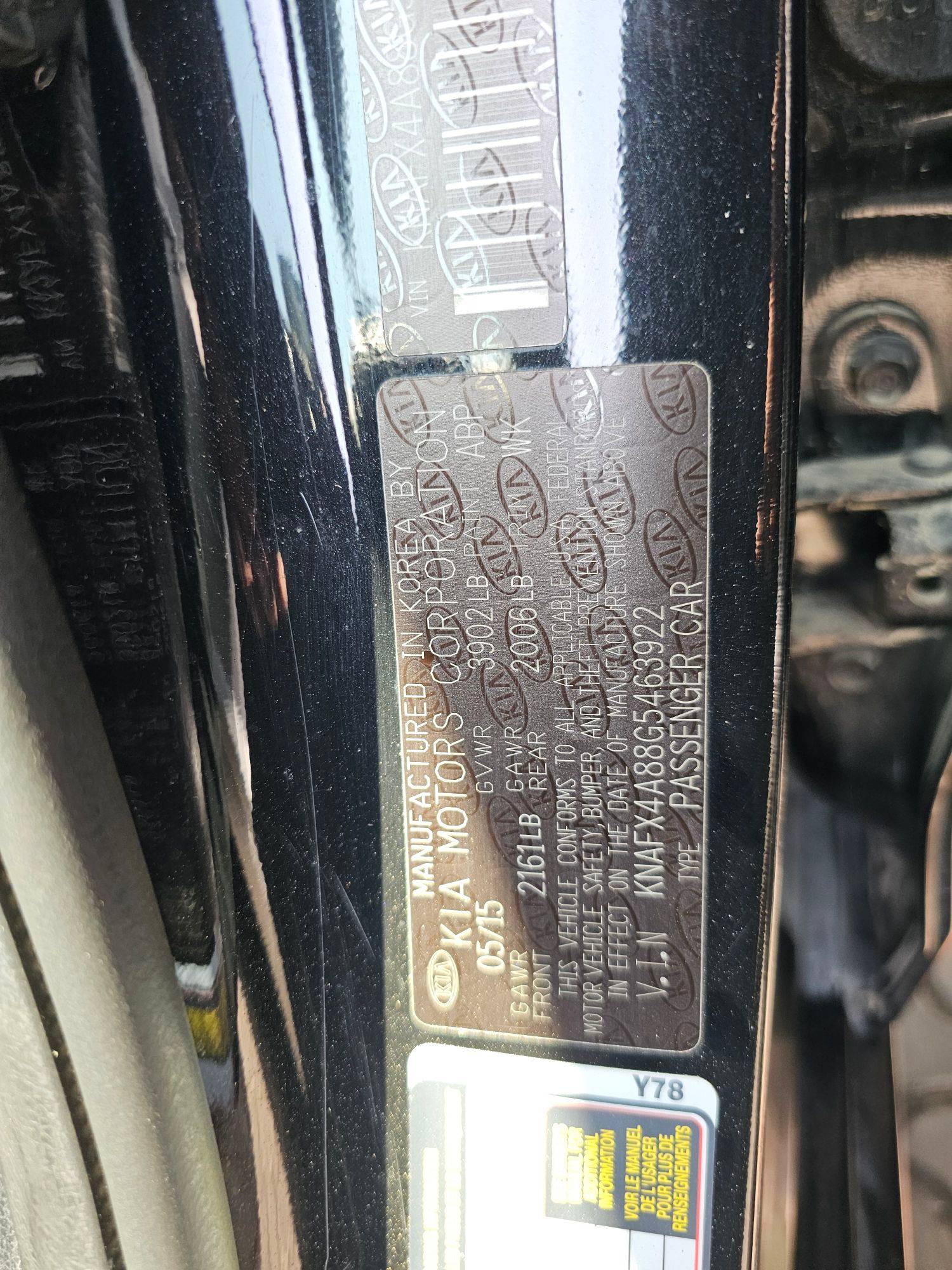 KIA FORTE 2016 - Marhaba Auction Used Cars - Image 8