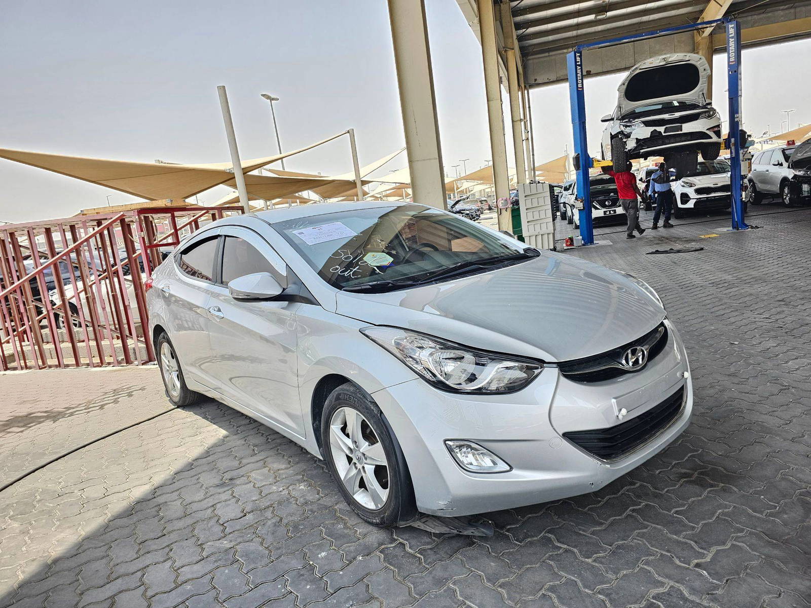 2011 HYUNDAI AVANTE — 80956 KM — Lot 92351 — Souq - Marhaba Auctions Used Cars - Image 3