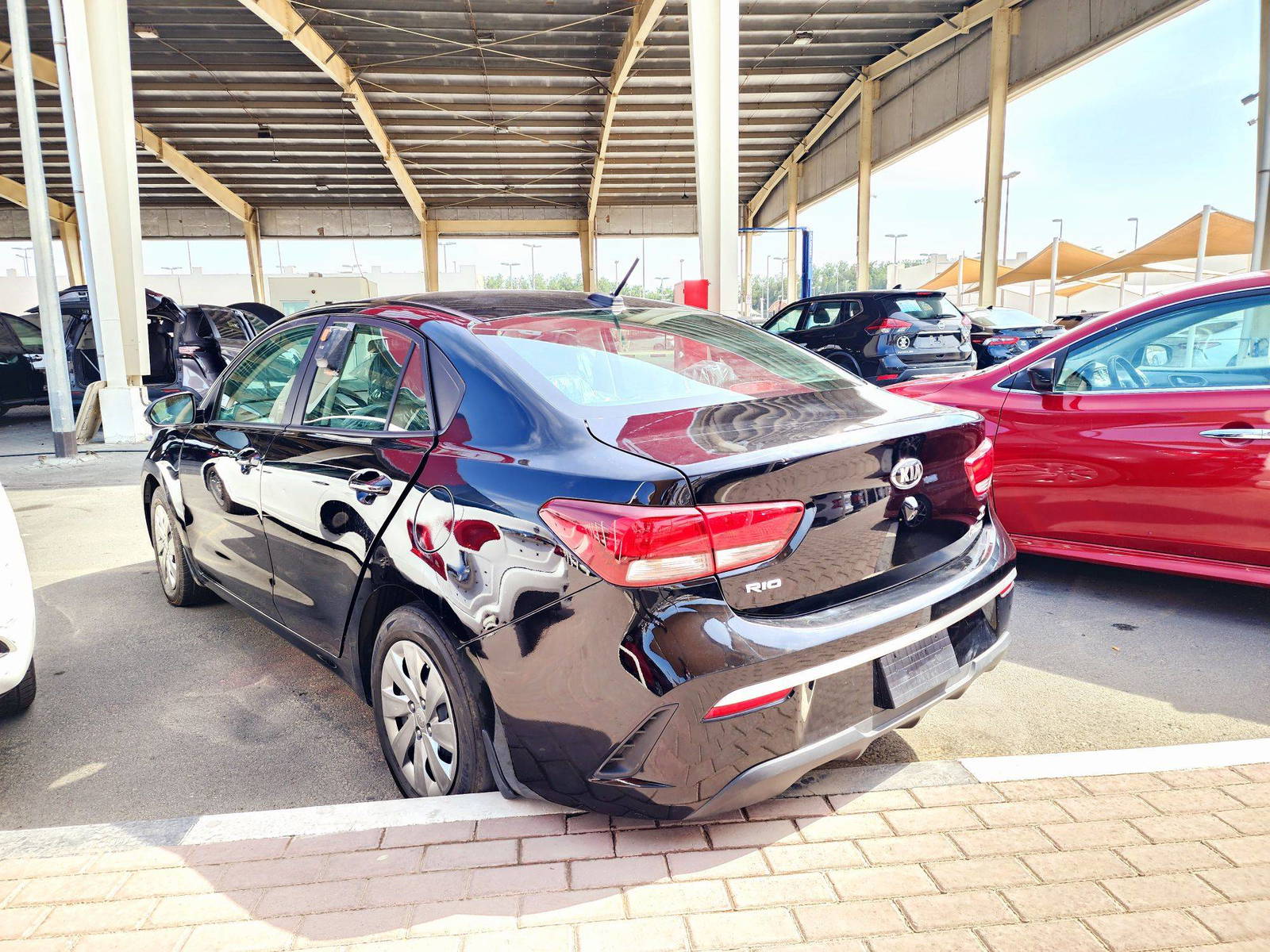 2021 KIA RIO — 123694 Miles — Lot 1ME380972 — Souq - Marhaba Auctions Used Cars - Image 4