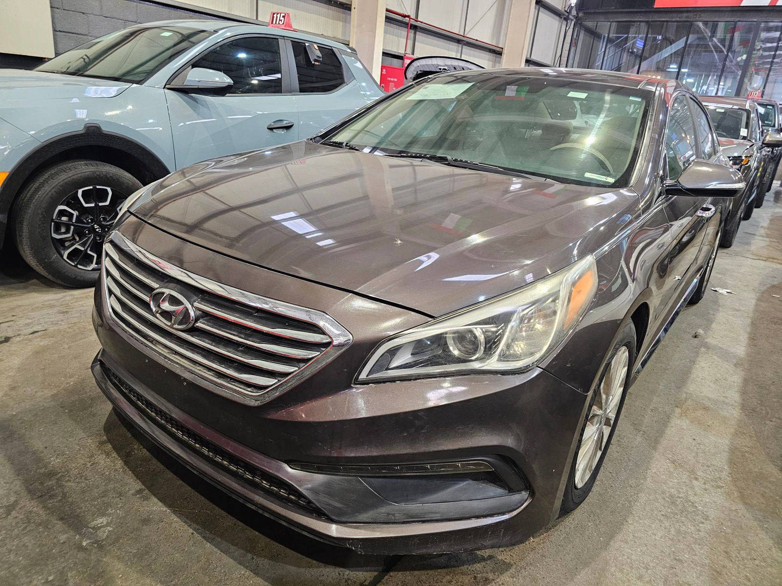 2015 HYUNDAI SONATA — 160618 Miles — Lot 23813 — Main - Marhaba Auctions Used Cars - Image 3