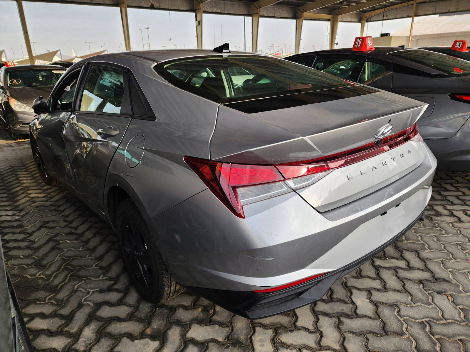 2021 HYUNDAI ELANTRA — 12242 Miles — Lot 38177568 - Marhaba Auctions Used Cars - Image 3