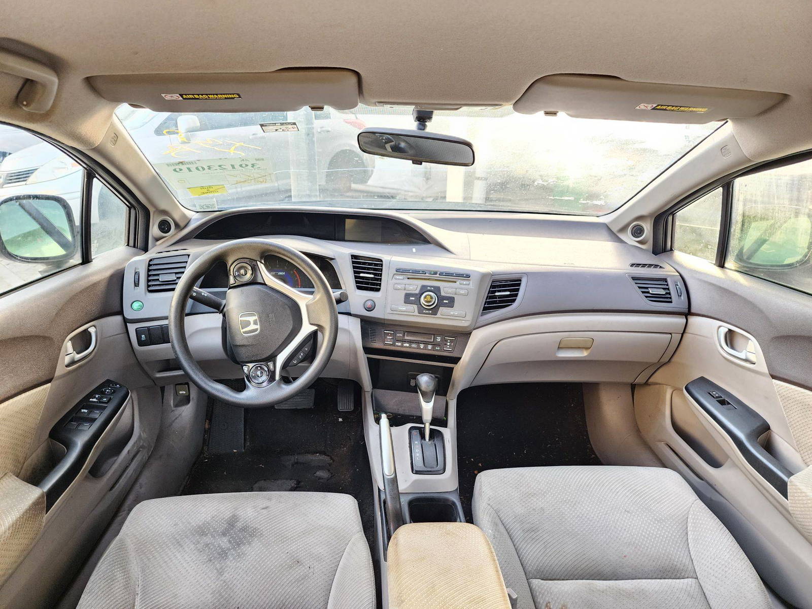2012 HONDA CIVIC — 168664 Miles — Lot 6744 — Souq - Marhaba Auctions Used Cars - Image 7
