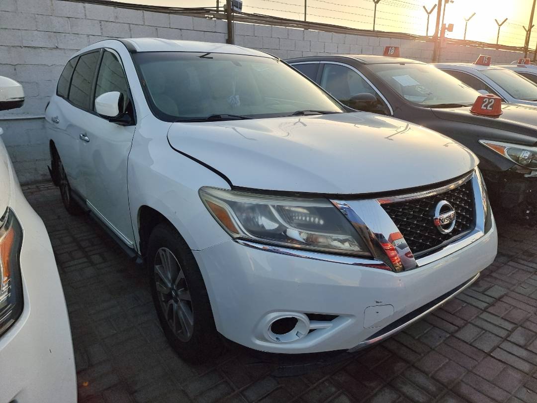 2013 NISSAN PATHFINDER — 187528 Miles — Lot 215487 — Ind. 12 - Marhaba Auctions Used Cars - Image 3