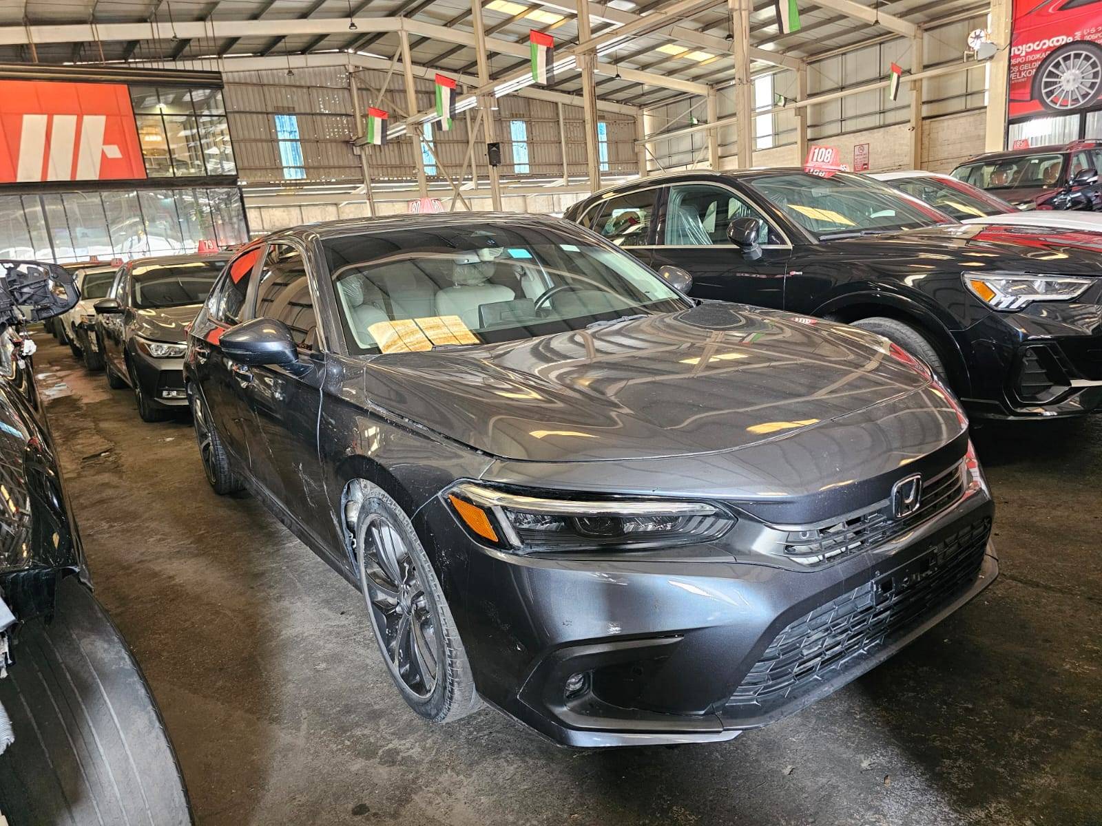 2023 HONDA CIVIC — sold — 20757 KM — Lot 7PH306496 — Main - Marhaba Auctions Used Cars - Image 2
