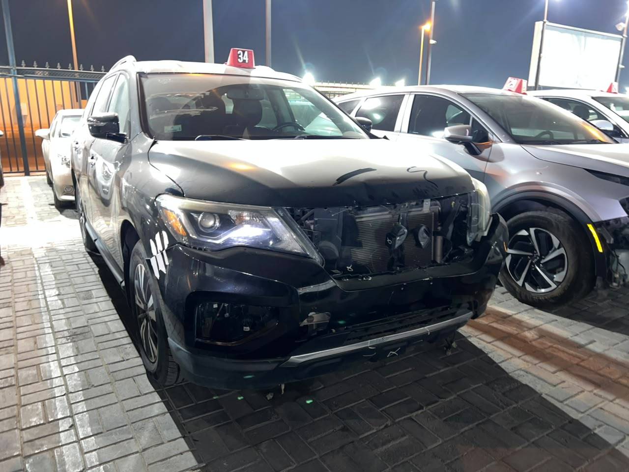 2017 NISSAN PATHFINDER — 106743 Miles — Lot 2MM3HC621545 - Marhaba Auctions Used Cars - Image 3