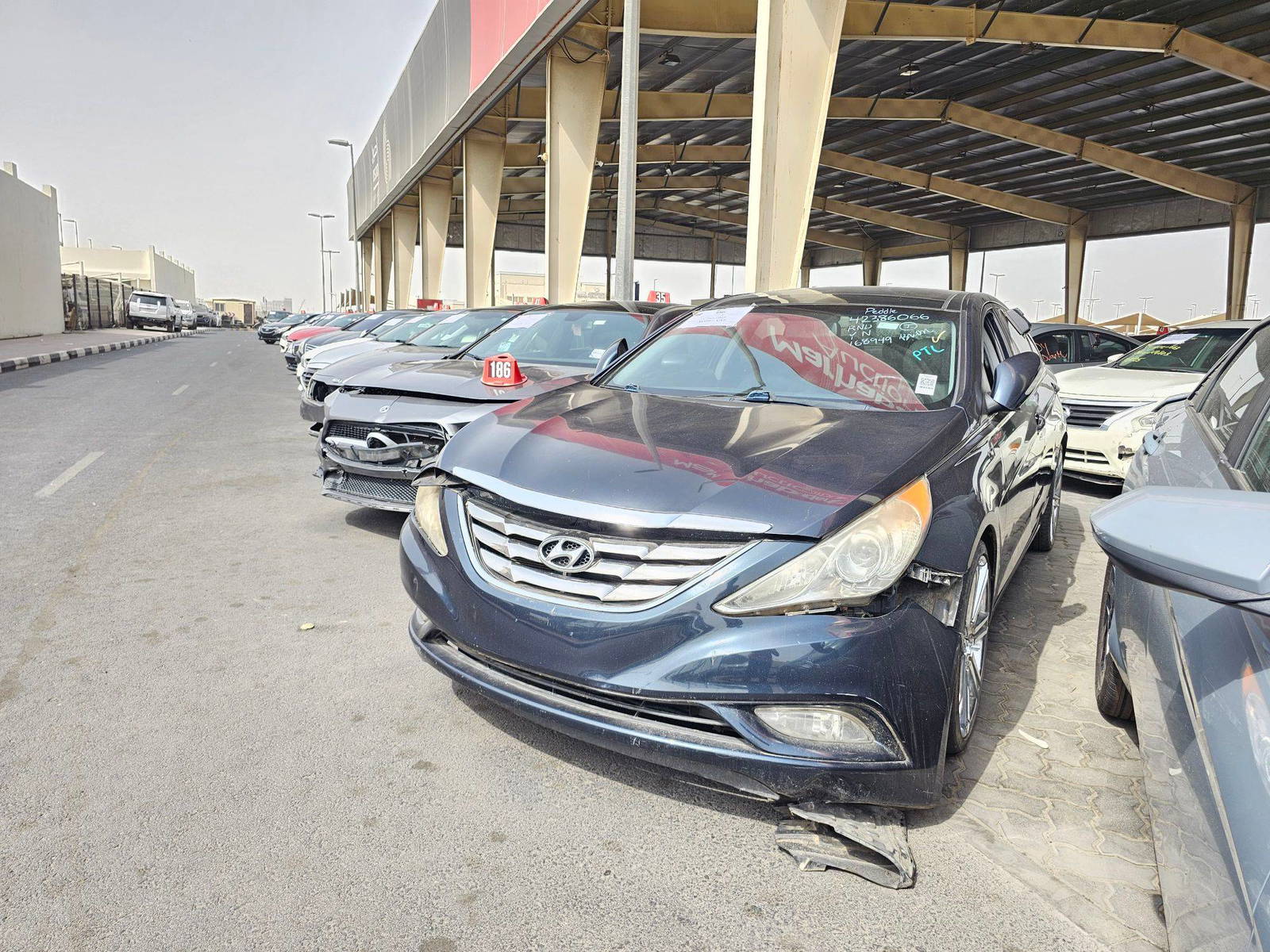 2012 HYUNDAI SONATA — 168949 Miles — Lot AC4CH323178 — Souq - Marhaba Auctions Used Cars - Image 3
