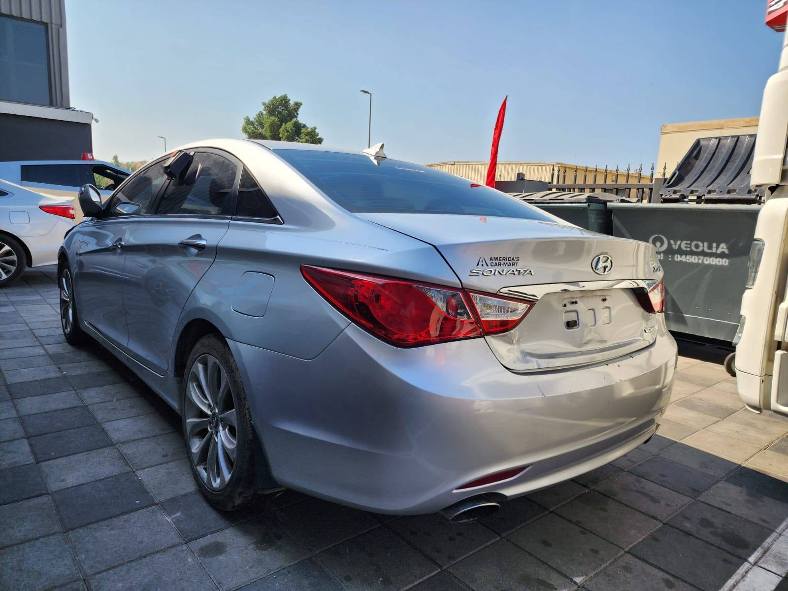 2013 HYUNDAI SONATA — 159871 Miles — Lot 45501084 — Al Quoz - Marhaba Auctions Used Cars - Image 3