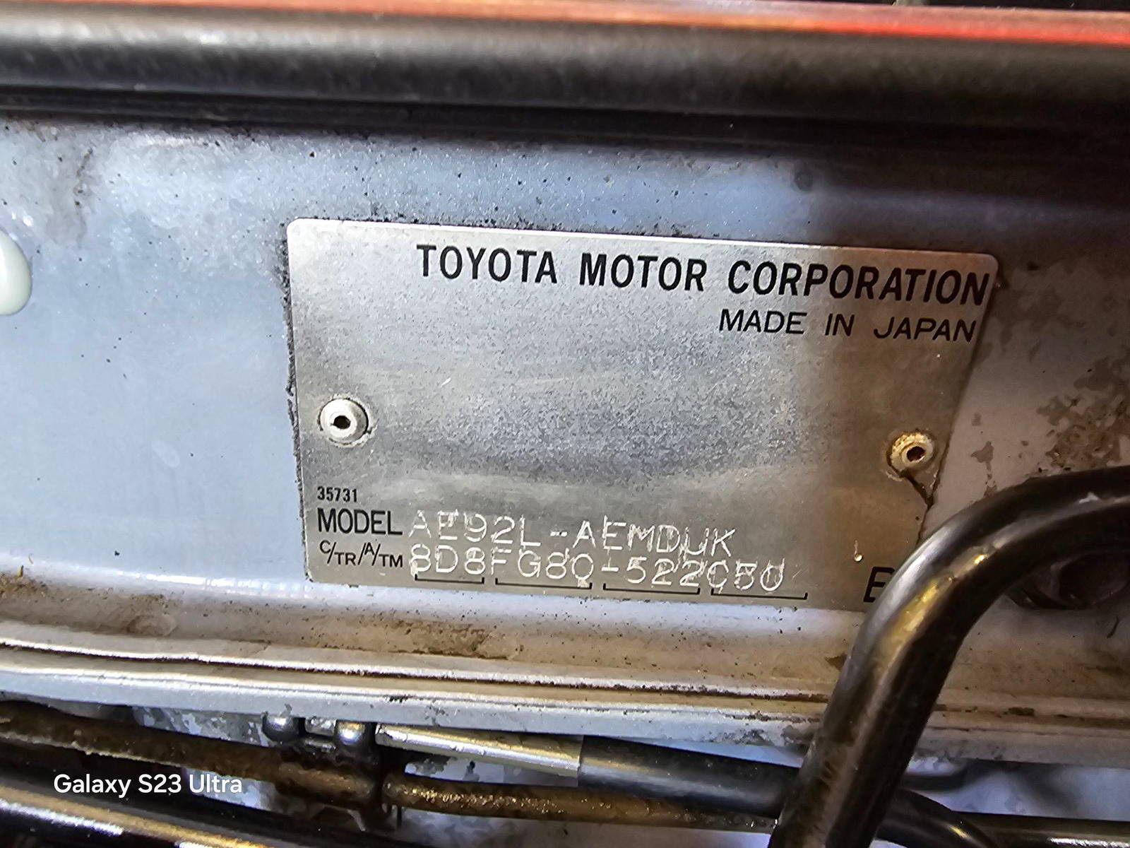 TOYOTA COROLLA 1988 - Marhaba Auction Used Cars - Image 11