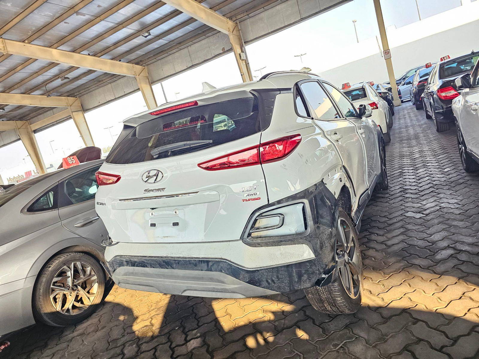 2021 HYUNDAI KONA — 62587 Miles — Lot 54MU599751 — Souq - Marhaba Auctions Used Cars - Image 3