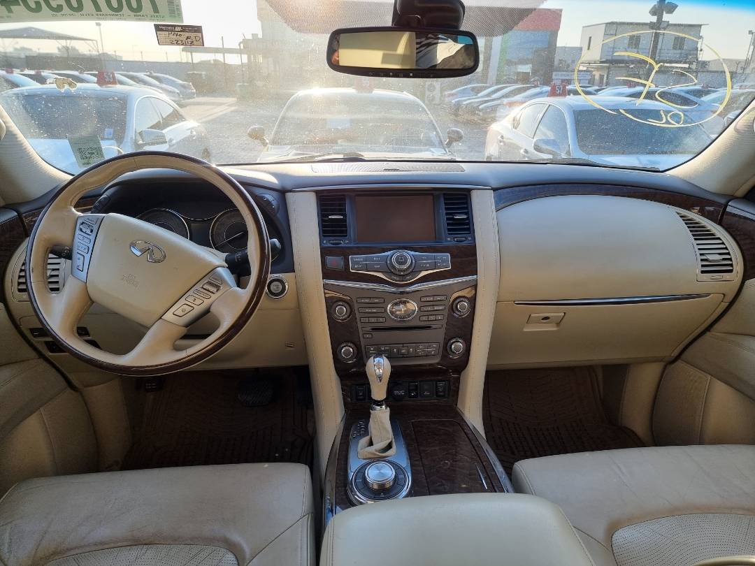 2015 INFINITI QX80 — 223111 Miles — Lot 215478 — Ind. 12 - Marhaba Auctions Used Cars - Image 7